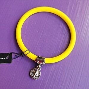 Marc by Marc Jacobs YELLOW Silicone Unisex Bracelet